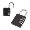 Dapetz ® 4-Digit Combination Padlock Resettable Coded Lock for School