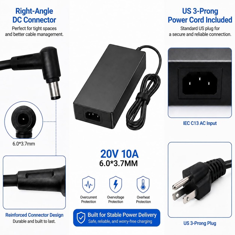 ADP-200JB D 200W Adapter Charger for ASUS TUF