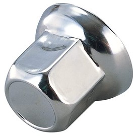 pa-man Nut Cap, Nut Cover, 1.3 inches (32 mm), Stainless Steel, 10 Pieces, Both Front and Rear Use, European Type, Truck