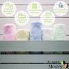 Jumpy Moo's JM Baby Washcloths - 100% Bamboo 10x10 Inch,