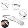 Honoson 4 Pieces Stainless Steel Fish Scale Remover Cleaner Kitchen