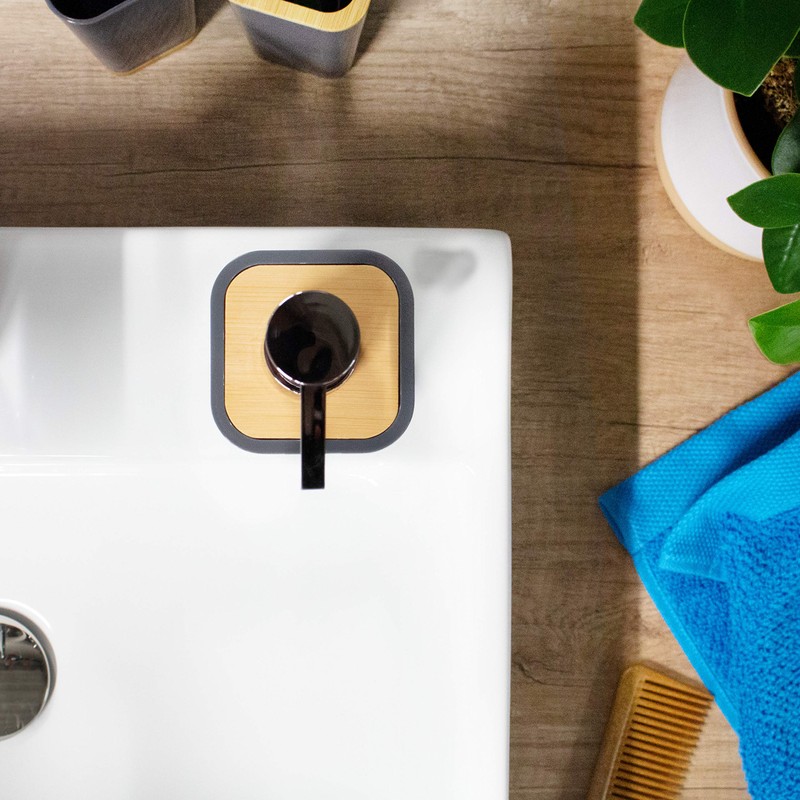 bremermann Calvi Soap Dispenser Made of Bamboo and Plastic //