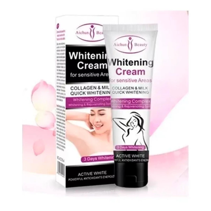 Mafab Crema Blanqueadora Axilas Colágeno Y Leche Aichun Beauty