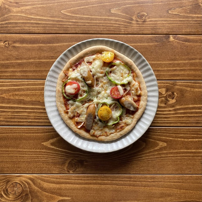 Shoukensha Whole Grain Pizza Mix 7.1 oz (200 g) x