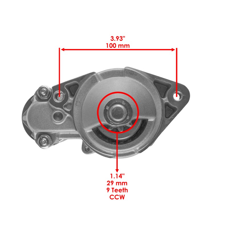 John Deere Starter for John Deere FC540V 180 185 Kawasaki