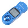 3V Digital Anemometer Multipurpose Handheld Wind Speed Meter Blue Temperature