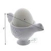 Servette Home Cute Ceramic Poached Egg Cup Soft-Boiled Egg Holder
