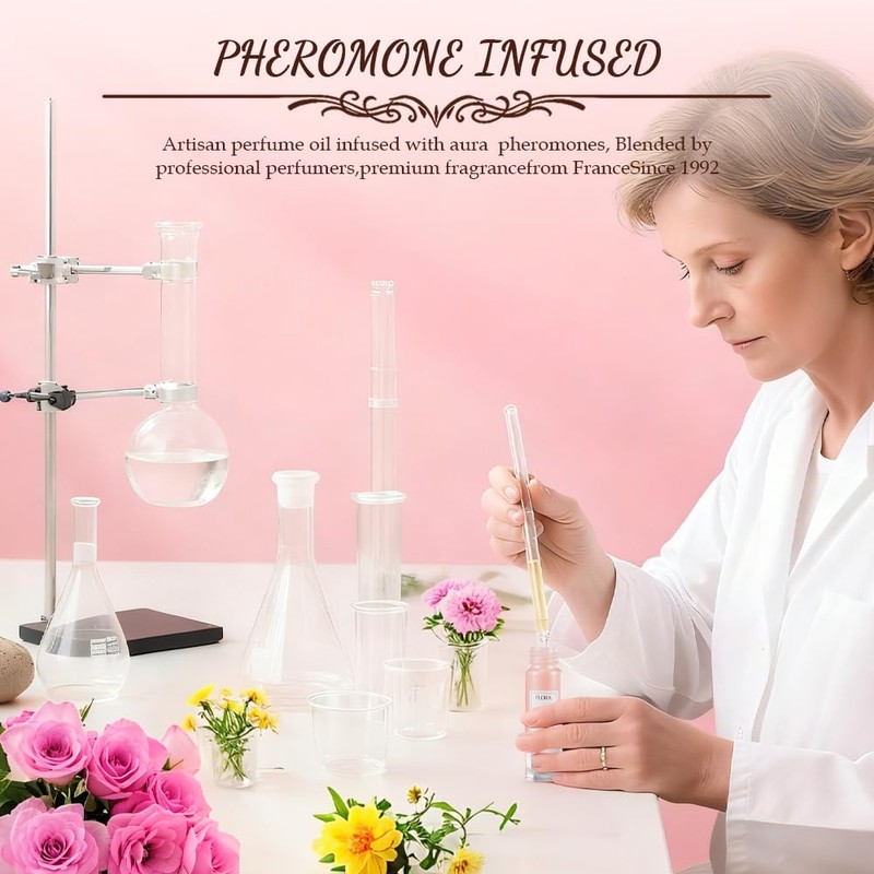 Pheromones Perfumes for Women, Long Lasting Roll On Fragrance Oil