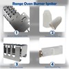 WELURE W11176454 Gas Range Oven Burner Igniter Compatible for Whirlpool