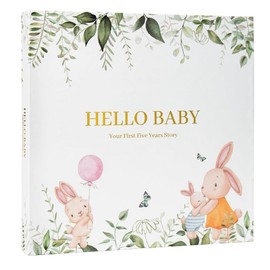 Baby Memory Book Scrapbook Photo Album Pregnancy Diary Cute Animal Keepsake Record Growth Journal Hand Account High Guality A