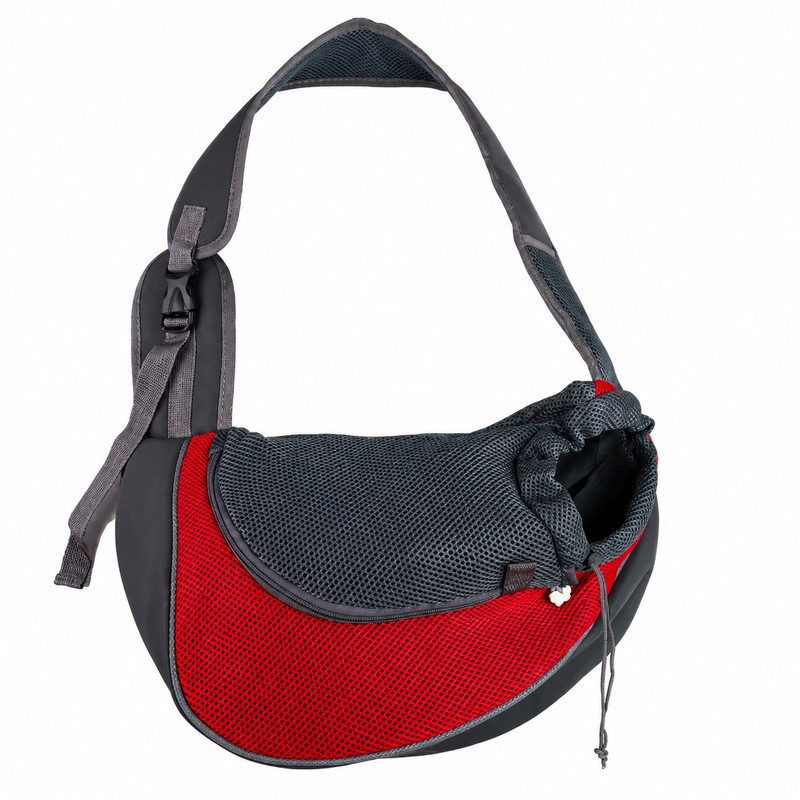 Pet Cat Dog Sling Carrier Bag – Breathable Mesh Crossbody