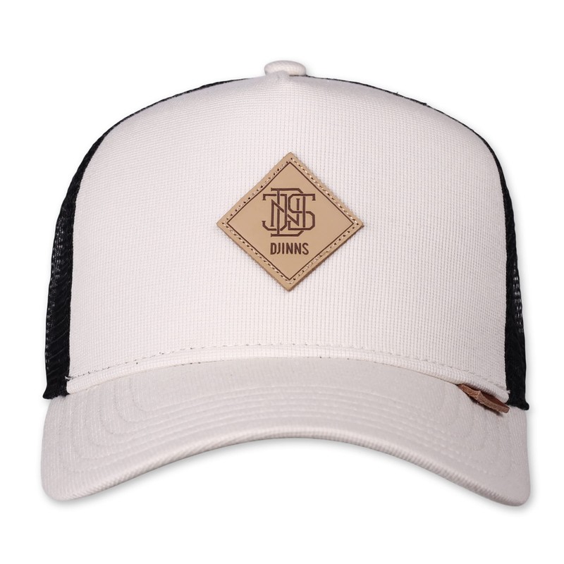 Djinns - Cotton Knit (Wool White) - Trucker Cap Mesh