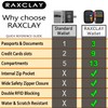 RAXCLAY Compact Travel Wallet RFID ID Holder Document Case 6