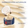 Crema para arrugas Qingling, crema reafirmante y antiarrugas con polipptidos,