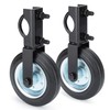 Hillmaster 6 Inch Heavy Duty Gate Helper Wheel Caster Kit