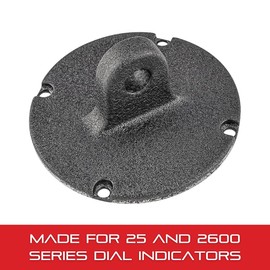 Starrett Lug-On-Center Back for 25 and 2600 Series Dial Indicators - 1/4-Inch Diameter, Steel Construction - PT07206-1