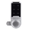 Touch Digital Password Keypad Cabinet Lock 30mm Silver Electronic Anti