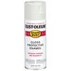 12 Oz White Stops Rust Protective Enamel Spray Paint Gloss