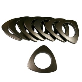 Home Sewing Depot Triangle #15 Plastic Grommers, 1 7/8" Id, 8 Sets, Antique Copper