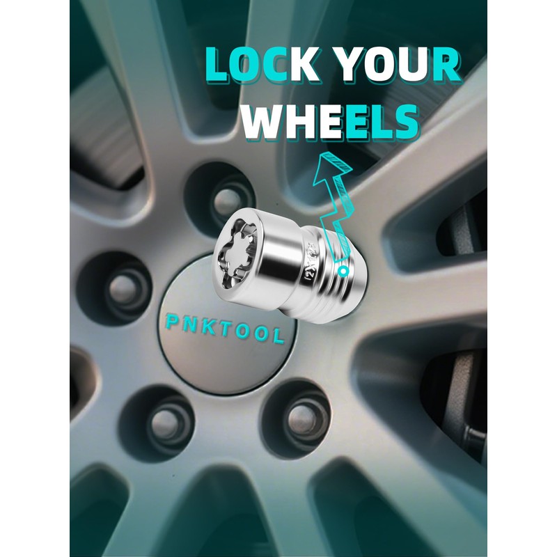 M12×1.25 Wheel Locking Nuts, Height 1.27" Cone Seat Replacement for