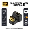 cablecc HDMI Type-A to HDMI Male to Female 360 Degree