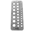 SQXBK Drill Gauge Stainless Steel Drill Bit Size Checker Plate
