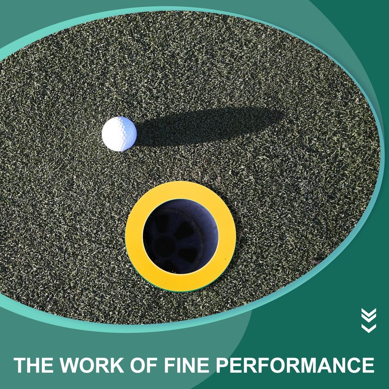 VANZACK Golf Hole Cup Rings, 6 Inch Portable Golf Hole