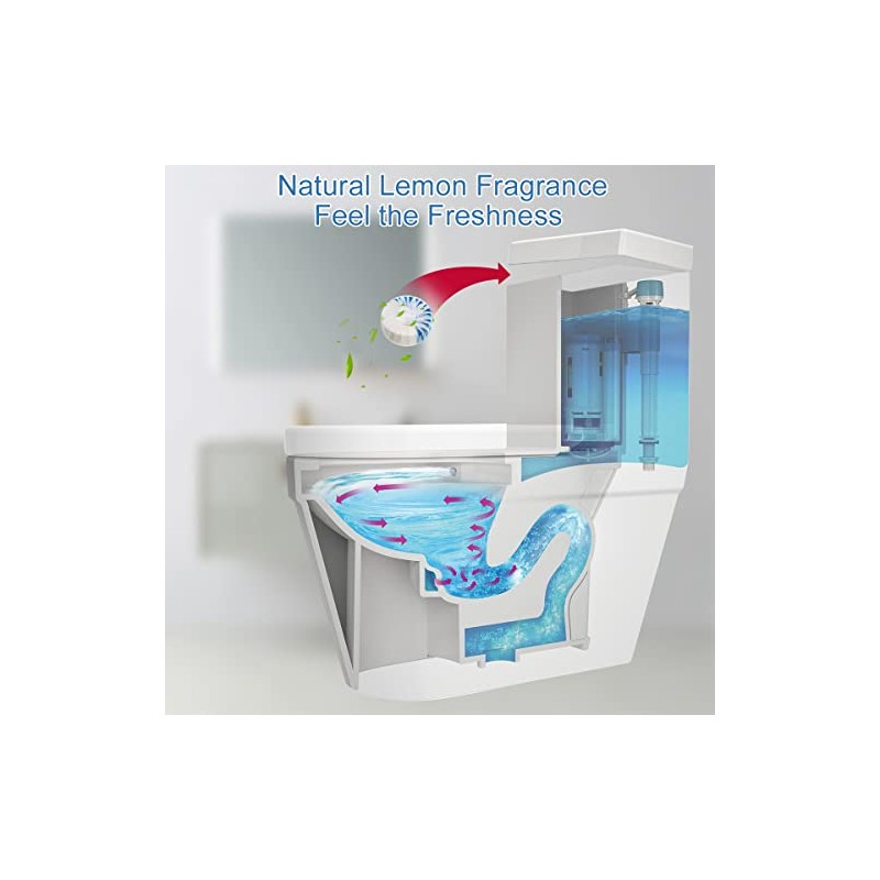 Kiissiiso Tabletas Limpiadoras Inodoros Limpiadores Automáticos Tanques Inodoro Paquete Ultra