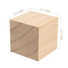 HEIHAK 60 PCS 2 x 2 x 2 Inch Unfinished