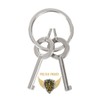 Vulcanforce Solid Steel Universal Handcuff Keys 2-Pack – Professional Law