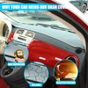 LLKUANG Dash Cover Mat Dash Mat Compatible with Fiat 500