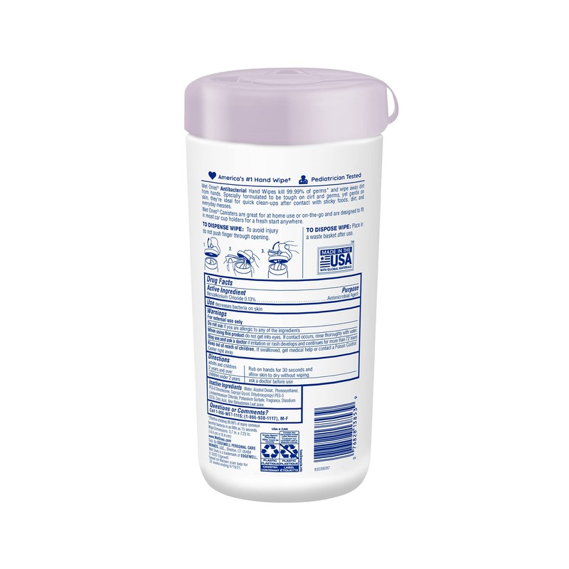 Wet Ones Antibacterial Hand Wipes, Lavender Wipes | Antibacterial Wipes,