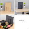 PRO-MWA4-12 Menu Book, Hardcover, Wood Grain, 12 Pages (6 Sheets,