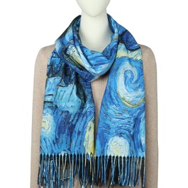 RIIQIICHY Scarfs for Women Fall Winter Scarves Pashmina Shawls and Wraps for Evening Dresses