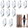Wzenclave 10 Pairs Shower Curtain Magnetic Weights Round Magnetic Curtain