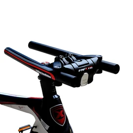 UPANBIKE Bike Folding Handlebar Aluminum Alloy Scooter Handlebar Quick Release Foldable Bar 31.8mm/25.4mm (Black+Yellow)