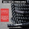 FIREBREATHER Battle Exercise Workout Ropes with Anchor and Training Poster