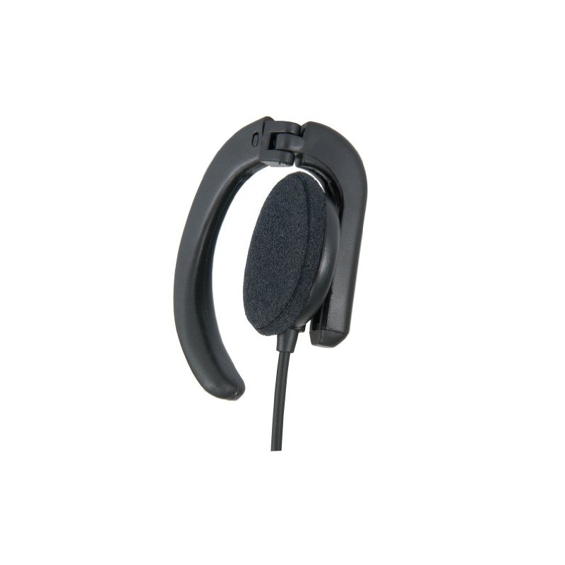 kenable ME22 Single Mono Security Headphone Hinged Earpiece 3.5mm Mono
