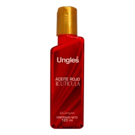 Ungles Aceite Rojo Para Eliminar La Cuticula Cargolet 120ml