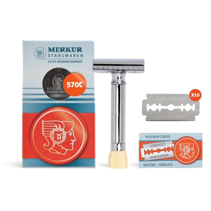 Merkur 570 Progress Adjustable Double Edge Safety Razor (90 570