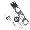25pcs Motorboat Carburetor Repair Kit Carb Fix Set Replacement for