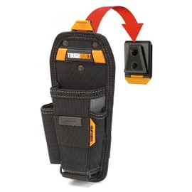 ToughBuilt - Pliers Tool Pouch - Medium | 3 Pockets & Loops, Tape Measure Clip, Screw Driver Pencil Holder, Tool Holster Accessories, Multi-Tool Organizer (ClipTech Hub & Belts) - (TB-CT-35-M)
