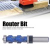 Spiral Flush Trim Router Bit 1/2x19x45mm Dual Bearing Round Shank