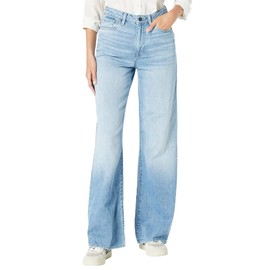 Buffalo David Bitton Addie Jeans de Talle Alto y Pierna Ancha para Mujer, Arrugado y Lijado, 29 Regular