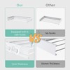 SZJoyBet Laundry Drying Rack, Collapsible Wall Mounted Clothes Drying Rack