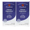 Prime Health Calcium, Magnesium & Vitamin D 2 boxes /