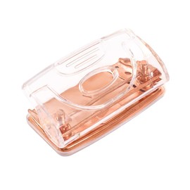 Kisangel 3 Hole Punch Household Single Hole Puncher Hole Puncher Rose Gold Hole Puncher Office Paper Puncher Portable for Puncher Home Window Punch 3 Hole Puncher Hole Punch