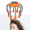 Electric Head Massager 10 Claws Red Lighting Vibration Reduce Stress