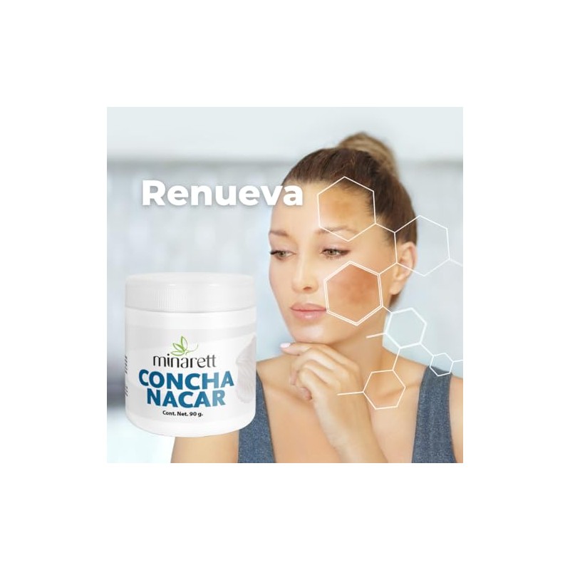 by Minarett Concha Nácar 115 gr Aclarante Regeneradora y Reduce
