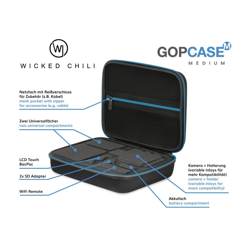 Wicked Chili M Protective Case Compatible with DJI OSMO Action